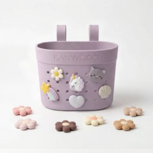 Banwood Pin & Ride Basket - Lavender