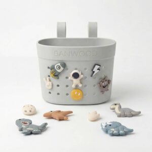 Banwood Pin & Ride Basket - Ivory