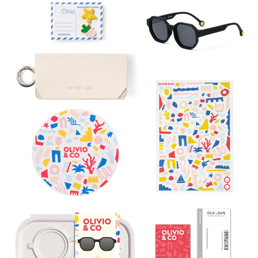 Junior #D Sunglasses Squid Black