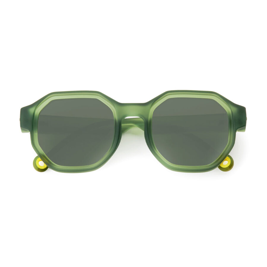 Junior #D Sunglasses Olive Green
