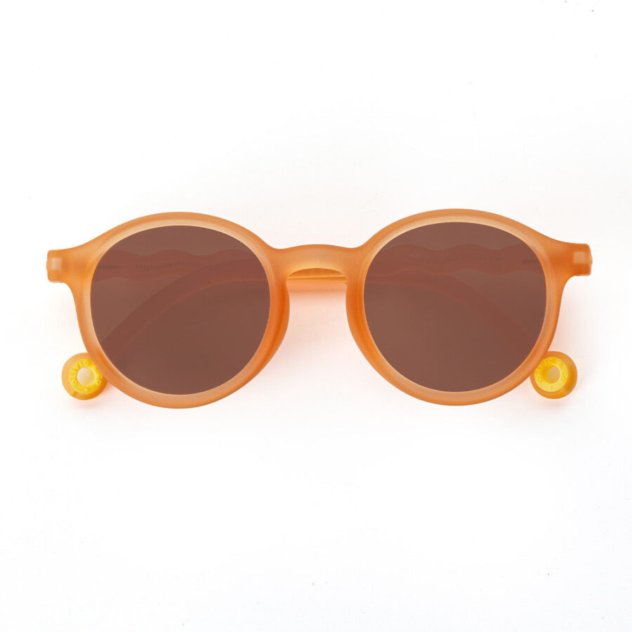 Junior Oval Sunglasses Grapefruit Pink