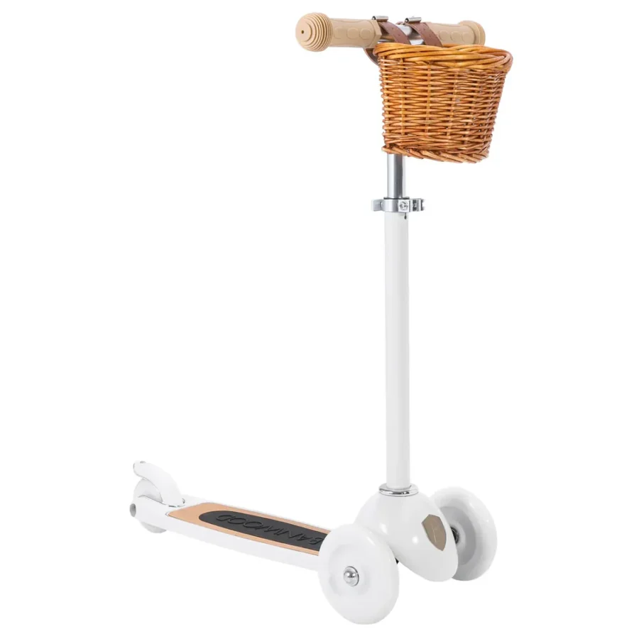 Banwood 3-wheel Scooter Vintage - White