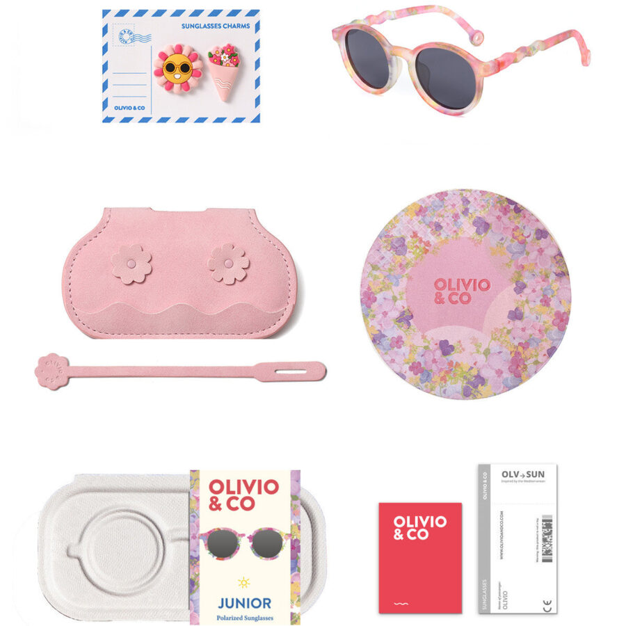 Junior Oval Sunglasses Floral Reverie