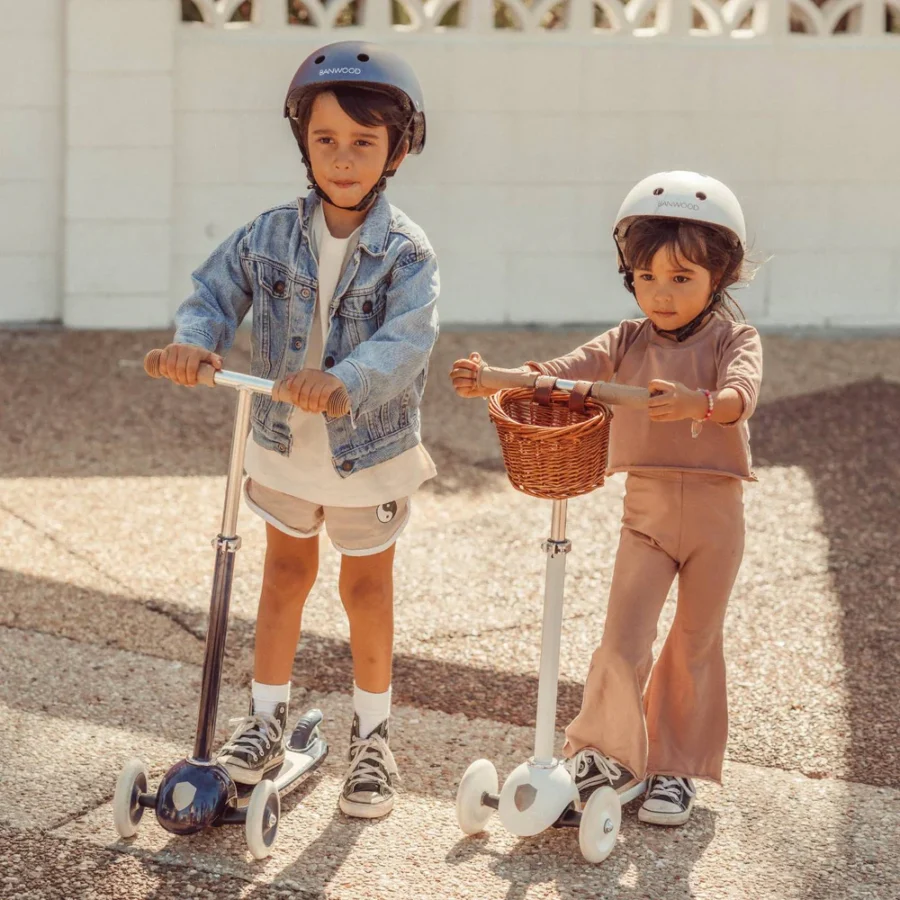 Banwood 3-wheel Scooter Vintage - White