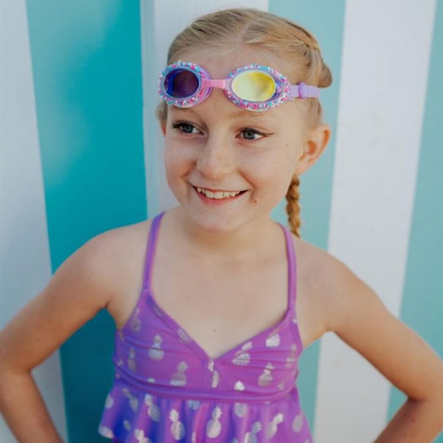 Strawberry Frosting Swimm Goggles