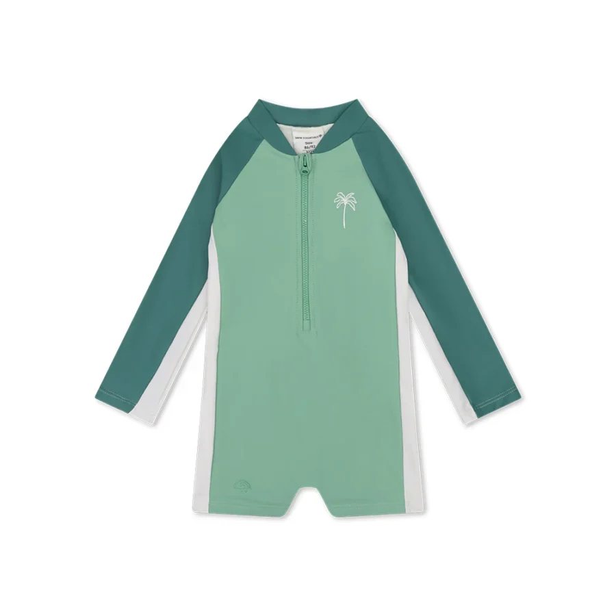 UV Swimsuit Boys - Green - Feeling Beachy