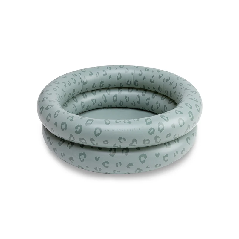 Green Leopard | Beige Baby Pool Ø 60 cm
