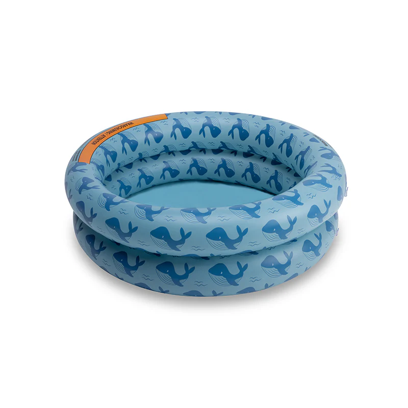 Baby pool - blue - whaley - ø 60 cm