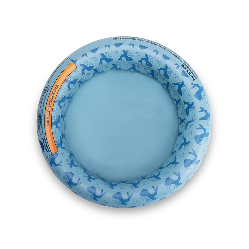 Baby pool - blue - whaley - ø 60 cm