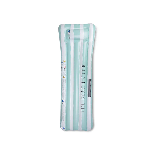 Green - Resort stripe -Air Matress