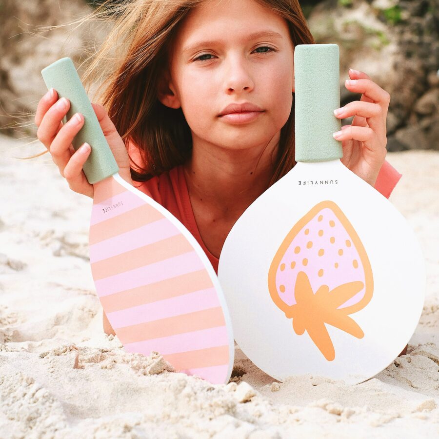 Beach Tennis Set Strawberry